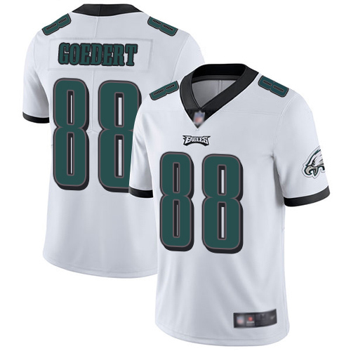 Men Philadelphia Eagles 88 Dallas Goedert White Vapor Untouchable NFL Jersey Limited Player Football